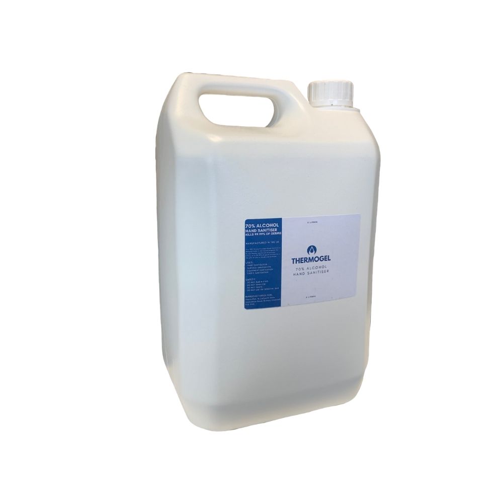 ThermoGel 5 Litre Gel - Hand Sanitiser Drum 